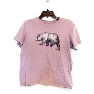 The North Face Bear tee in Minimal Grey